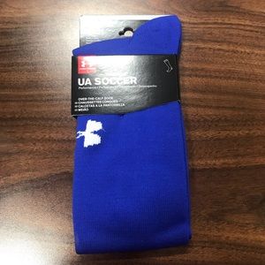 Under Armour Soccer Socks Royal Blue Adult